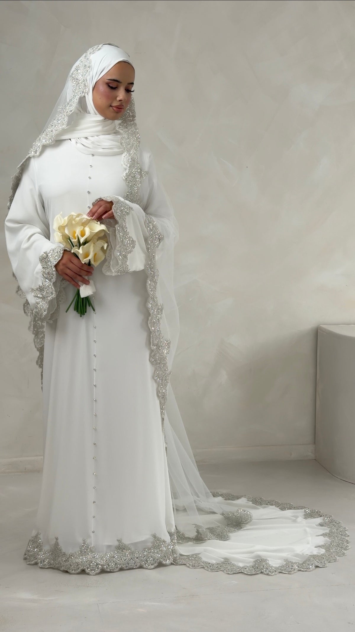 Bella veil - silver