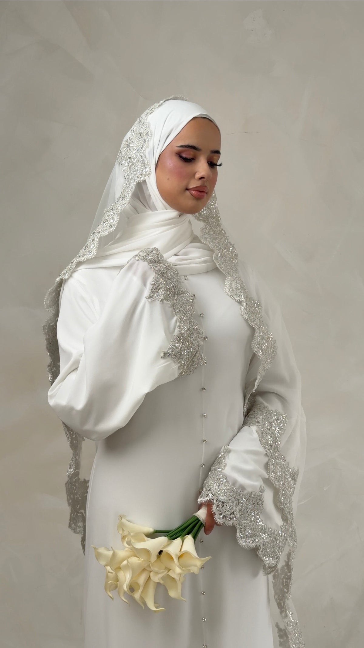 Bella veil - silver